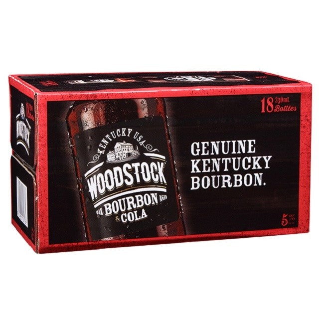 Woodstock 5% 18pk 330 Ml Btls