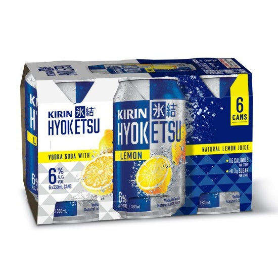 Kirin Hyoketsu Lemon 6pk 6% Cans