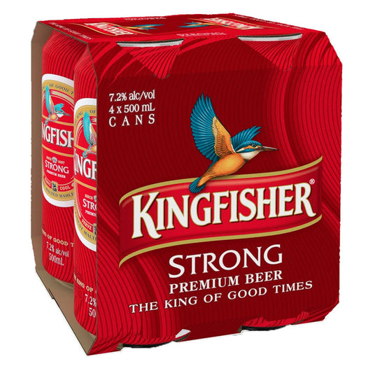 Kingfisher Strong 4pk cans