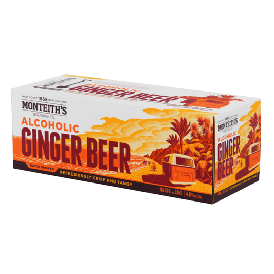 Monteithâ€™s Ginger Beer 10pack cans
