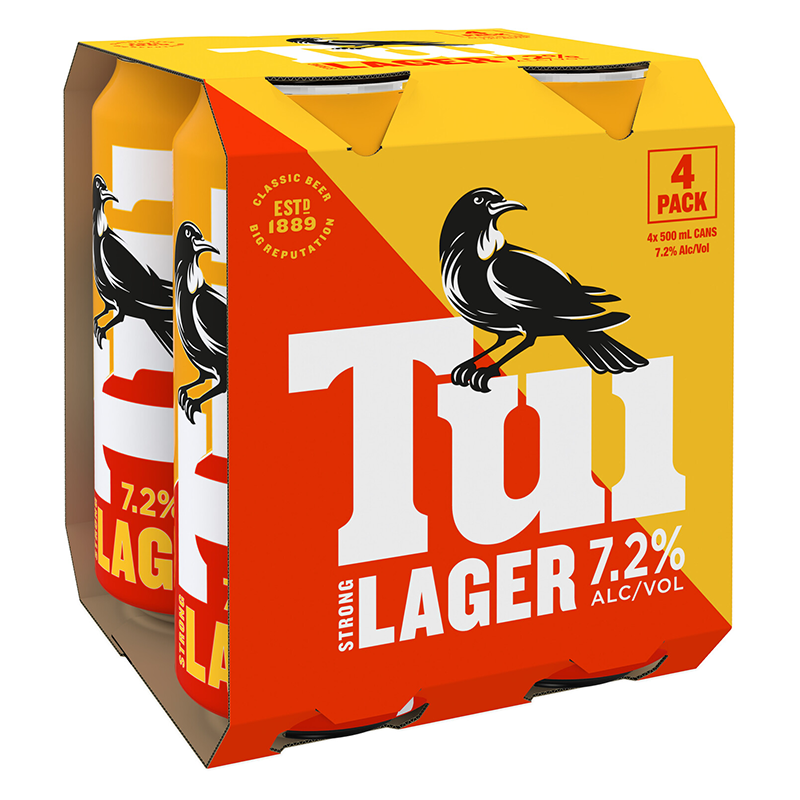 Tui Strong 500ml 4pk Can